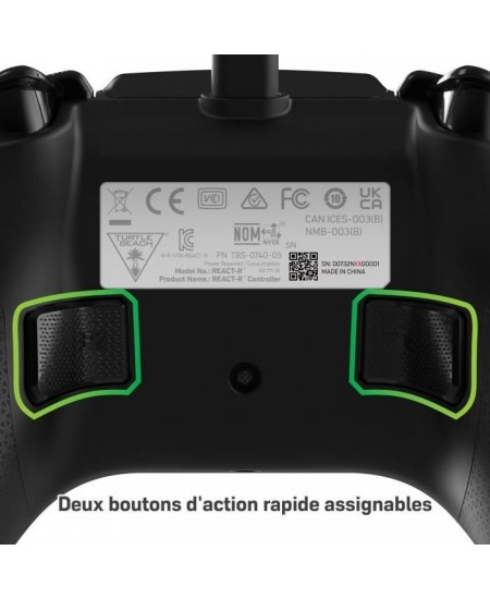 Manette de jeu filaire - TURTLE BEACH - REACT-R - Pixel - Xbox & Windows