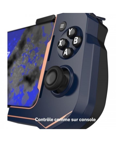 Manette de jeu sans fil - TURTLE BEACH - Atom - Bleu Cobalt - Pour mobile iOS