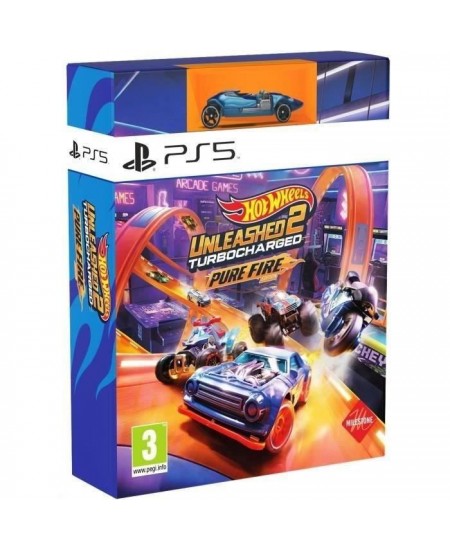 Hot Wheels Unleashed 2 Turbocharged - Jeu PS5 - Pure Fire Edition