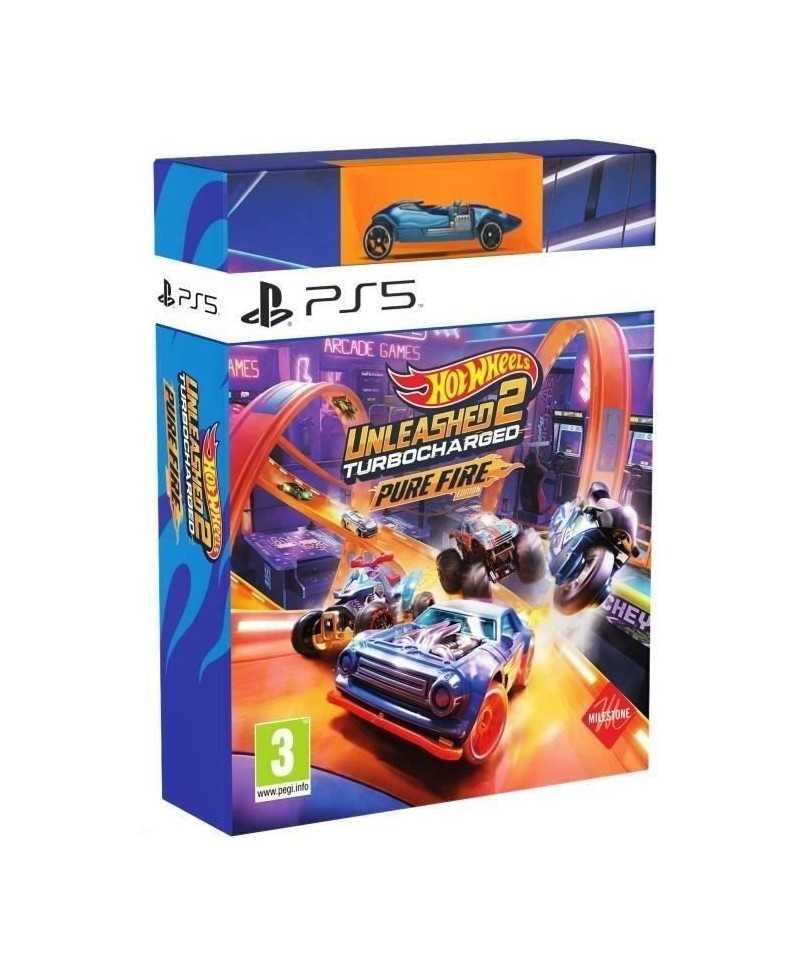 Hot Wheels Unleashed 2 Turbocharged - Jeu PS5 - Pure Fire Edition