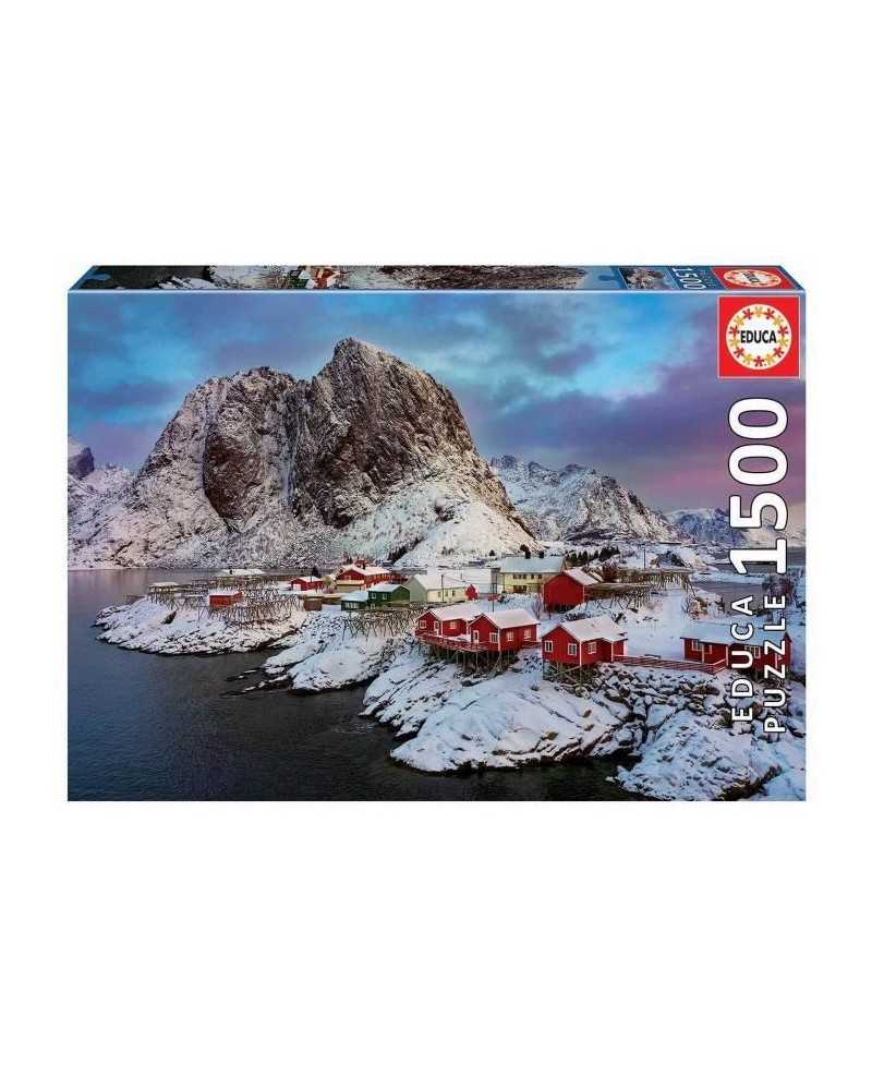 Puzzle paysage et nature - EDUCA - 1500 pieces - Îles Lofoten, Norvege