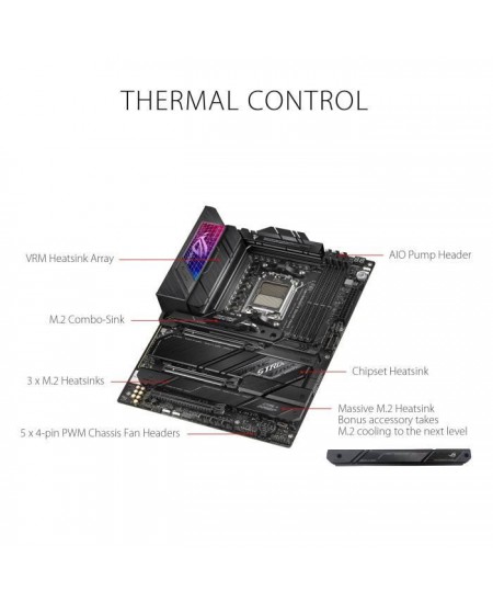 ASUS ROG STRIX X670E-E GAMING WIFI Carte mere Socket AM5 AMD X670