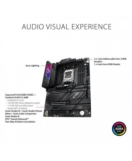 ASUS ROG STRIX X670E-E GAMING WIFI Carte mere Socket AM5 AMD X670