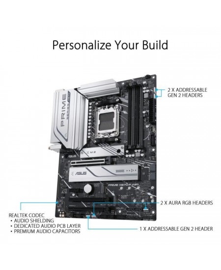 ASUS PRIME X670-P WIFI Carte mere Socket AM5 AMD X670