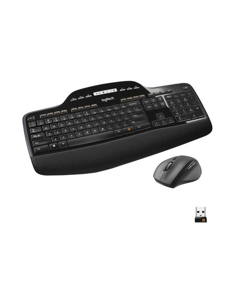 Logitech pack clavier-souris sans fil - MK710