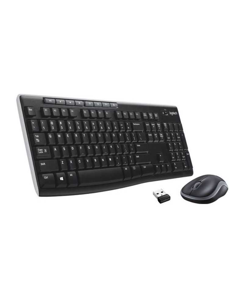 Ensemble Clavier Souris - Sans Fil - Logitech - MK270 - AZERTY