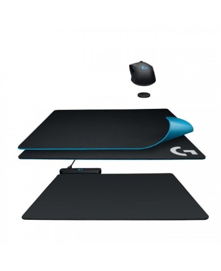 Tapis de souris Gamer - Logitech G - Powerplay - Systeme de charge de la souris sans fil - Noir