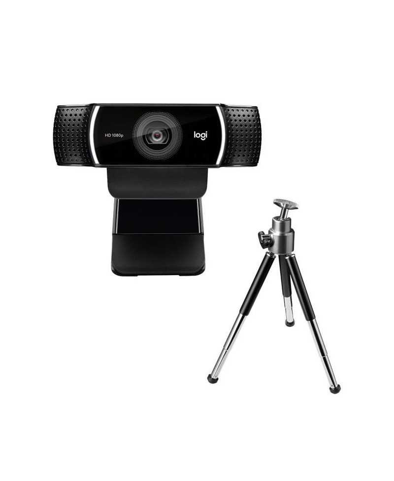 Webcam - Full HD 1080p - Logitech - C922 Pro - Stream - Noir