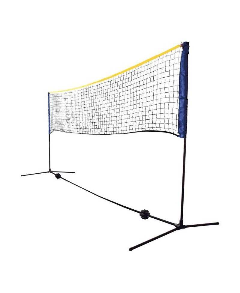 Set de badminton - SCHILDKRÖT - Set complet filet avec poche de rangement / transport - 300 x 155 cm