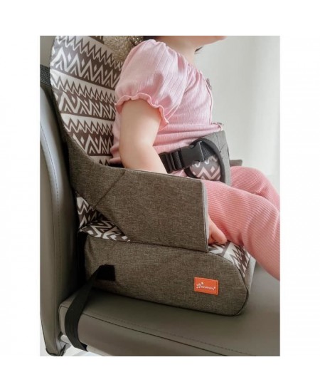 Réhausseur pour enfants - DREAMBABY - ON-THE-GO - Portable avec compartiments de rangement - Léger, compact et facile a transp