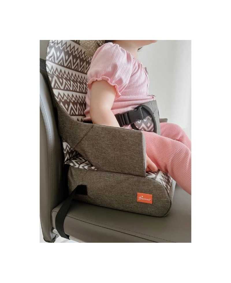 Réhausseur pour enfants - DREAMBABY - ON-THE-GO - Portable avec compartiments de rangement - Léger, compact et facile a transp