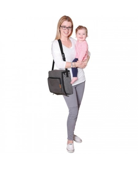 Réhausseur pour enfants - DREAMBABY - ON-THE-GO - Portable avec compartiments de rangement - Léger, compact et facile a transp