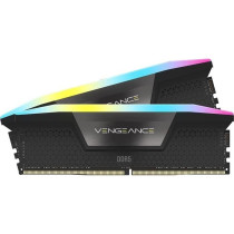 Mémoire RAM - CORSAIR - Vengeance RGB DDR5 RAM 64Go (2x32Go) 6400MHz