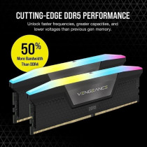 Mémoire RAM - CORSAIR - Vengeance RGB DDR5 RAM 64Go (2x32Go) 6400MHz