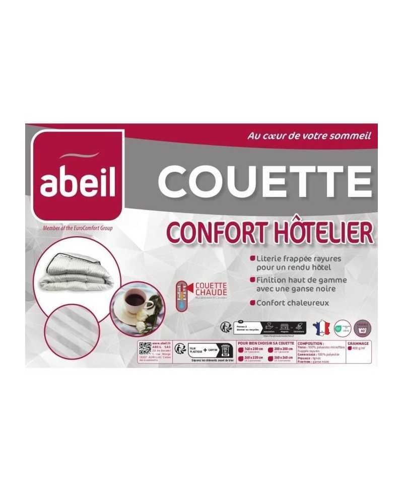 ABEIL Couette chaude Confort Hôtelier 140 x 200 cm