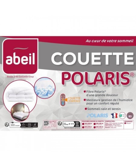 ABEIL Couette tempérée Polaris 200 x 200 cm