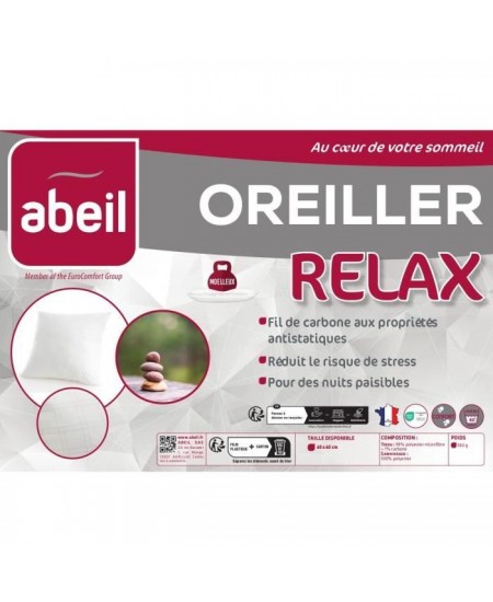 ABEIL Oreiller Relax 60 x 60 cm