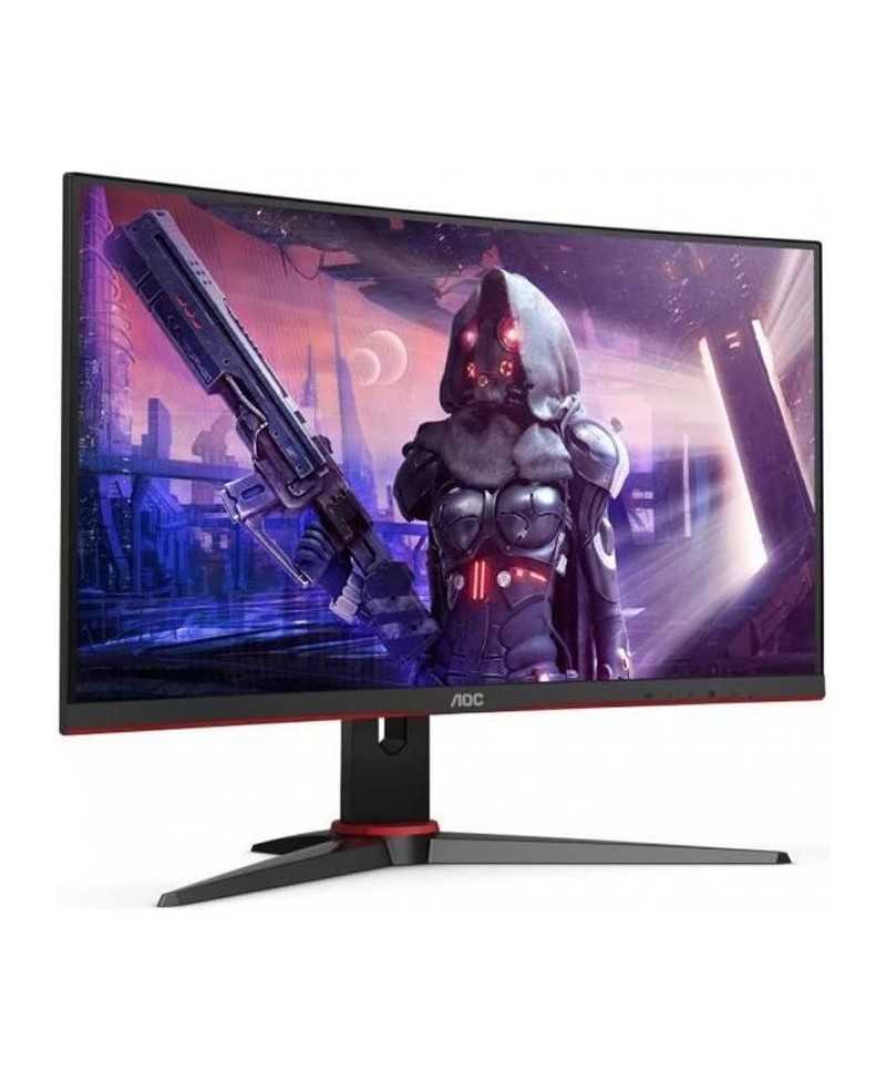 Ecran PC Gamer incurvé - AOC C24G2AE/BK - 23,6 FHD - Dalle VA - 1ms - 165Hz - HDMI / VGA / DisplayPort - FreeSync Premium