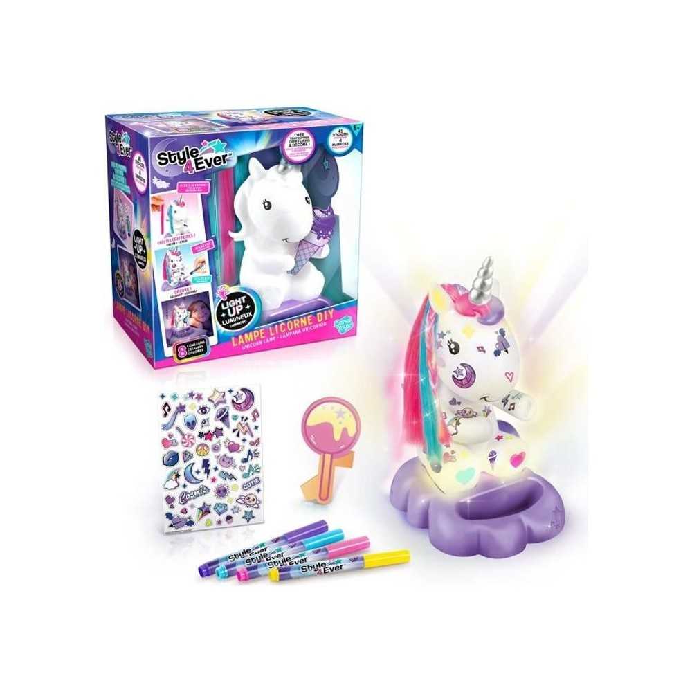 Canal Toys Lampe Licorne a Décorer Cosmique Edition Collector