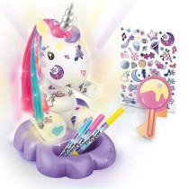 Canal Toys Lampe Licorne a Décorer Cosmique Edition Collector