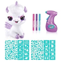 Canal Toys Licorne a Personnaliser Airbrush Plush - Peluche Spray Art