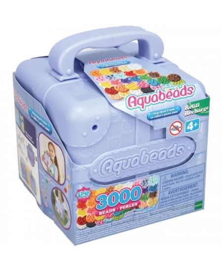 Loisir créatif - AQUABEADS - Coffre a perles 3000 - Multicolore - Enfant