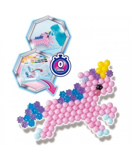 Mallette d'artiste - AQUABEADS - 31914 - 1400 perles multicolores