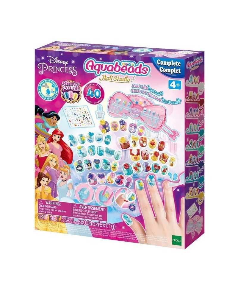 Aquabeads - Nail Studio Princesses Disney - Ongles qui collent avec de l'eau