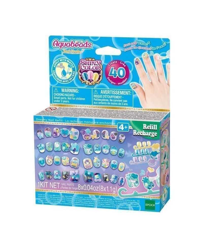 Recharge Manucure Enchantée - Aquabeads - Ongles qui collent avec de l'eau pour enfant