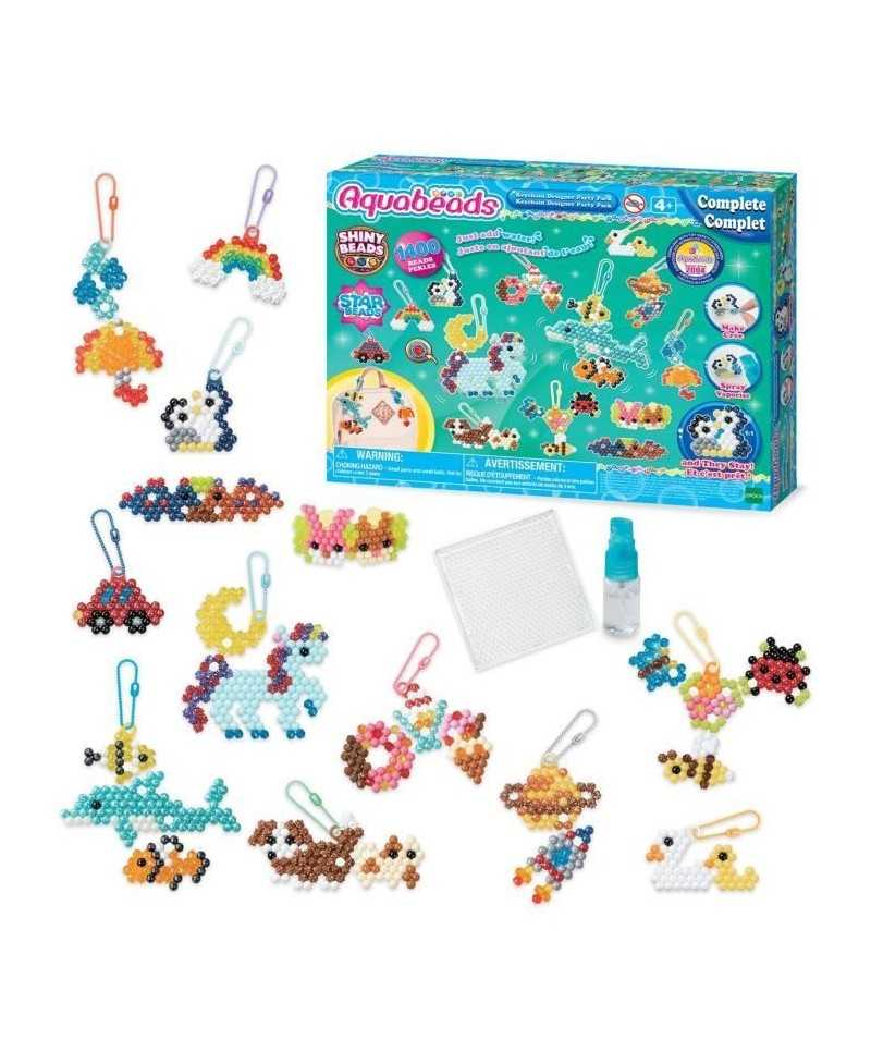 Coffret création - AQUABEADS 35025 - Mes porte-clés et suspensions