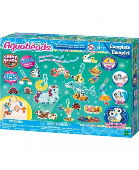 Coffret création - AQUABEADS 35025 - Mes porte-clés et suspensions