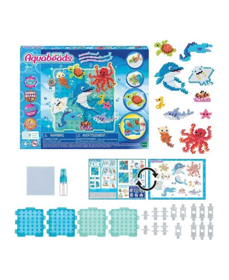 Coffret création - AQUABEADS 35046 - La vie aquatique