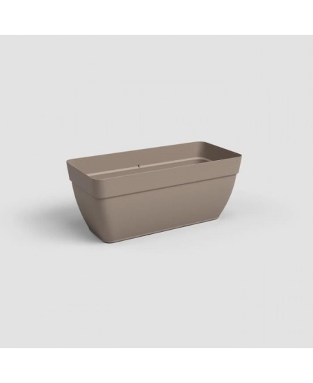 Jardiniere CAPRI CAMPANA XL - Plastique - 80 cm - Taupe - ARTEVASI