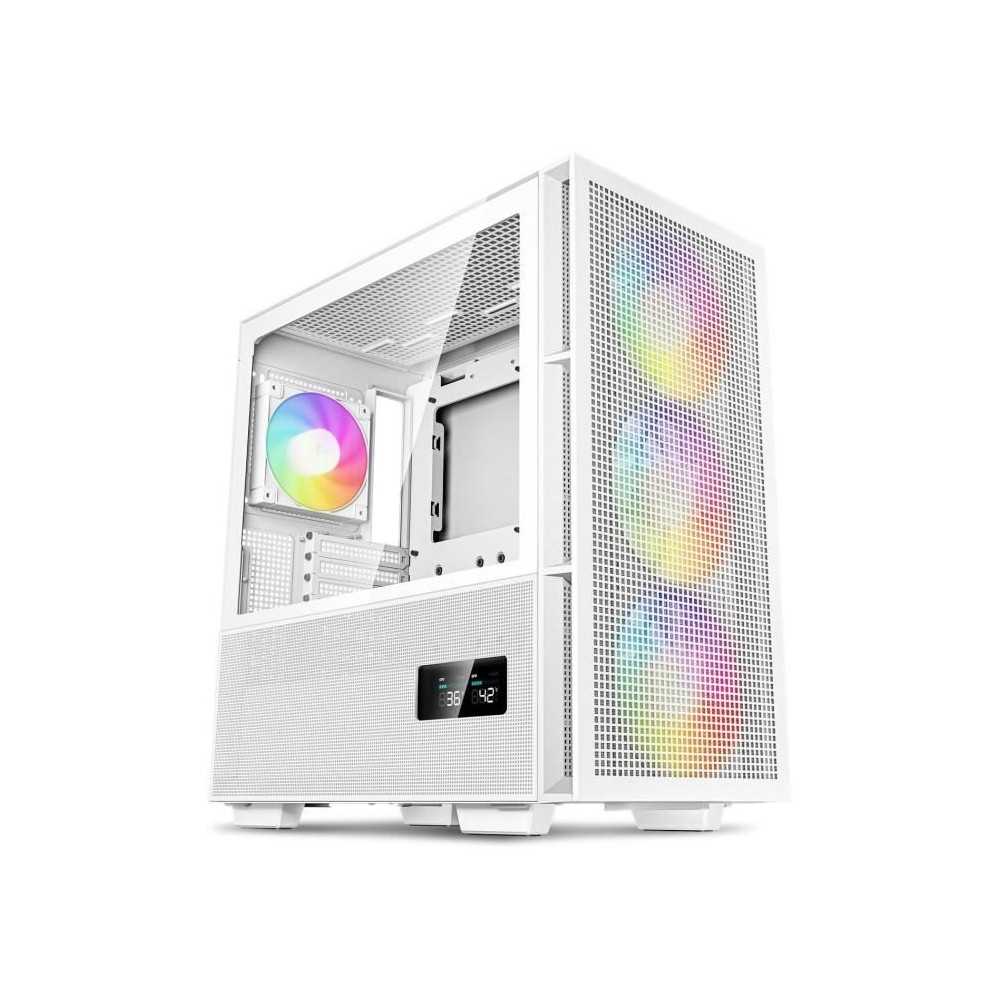 Boitier PC sans alimentation - DEEPCOOL CH560 DIGITAL (Blanc) - Moyen