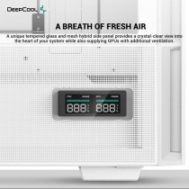 Boitier PC sans alimentation - DEEPCOOL CH560 DIGITAL (Blanc) - Moyen