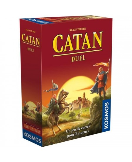 Jeu de société - ASMODEE - Catan Duel - a partir de 10 ans - 2 joueurs - 30 a 75 minutes