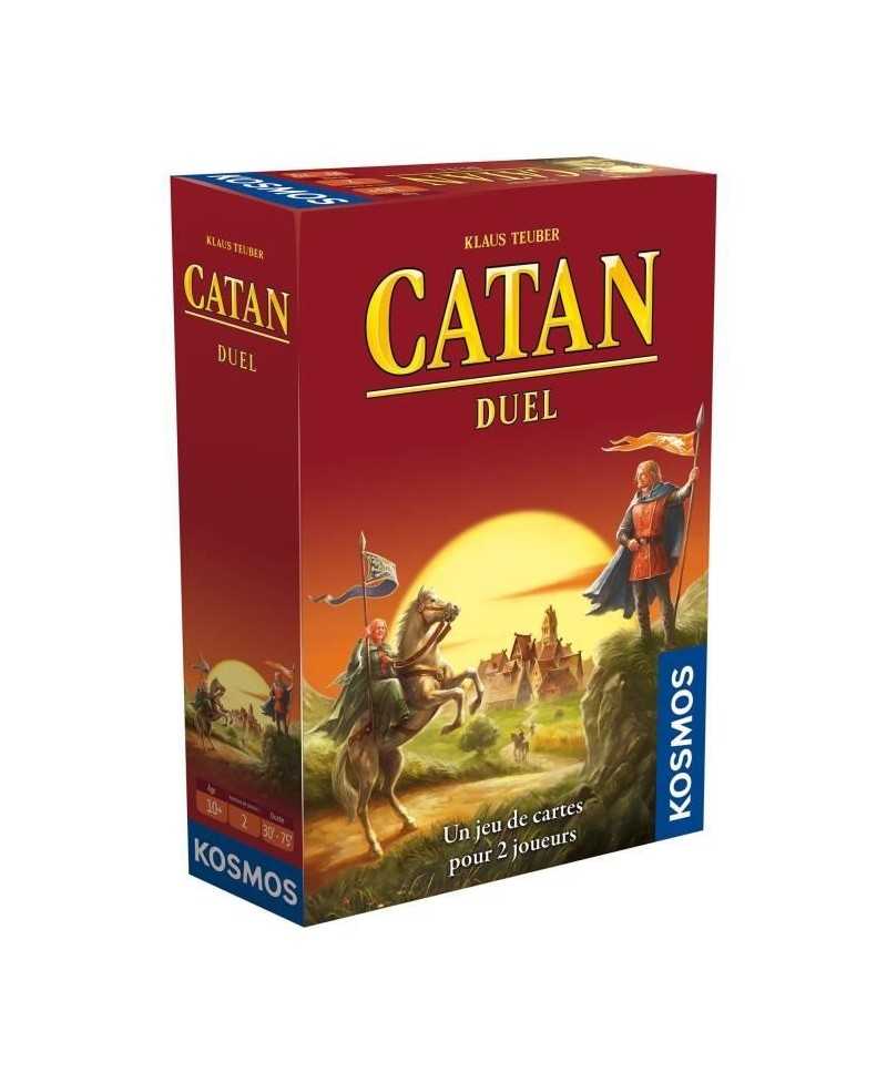 Jeu de société - ASMODEE - Catan Duel - a partir de 10 ans - 2 joueurs - 30 a 75 minutes