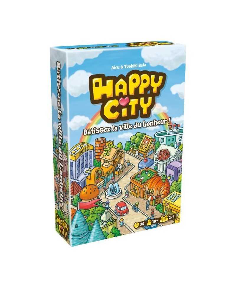 Cocktail Games - Happy City - As d'Or 2022 - Jeu de société - a partir de 10 ans - 2 a 5 joueurs - 30 minutes