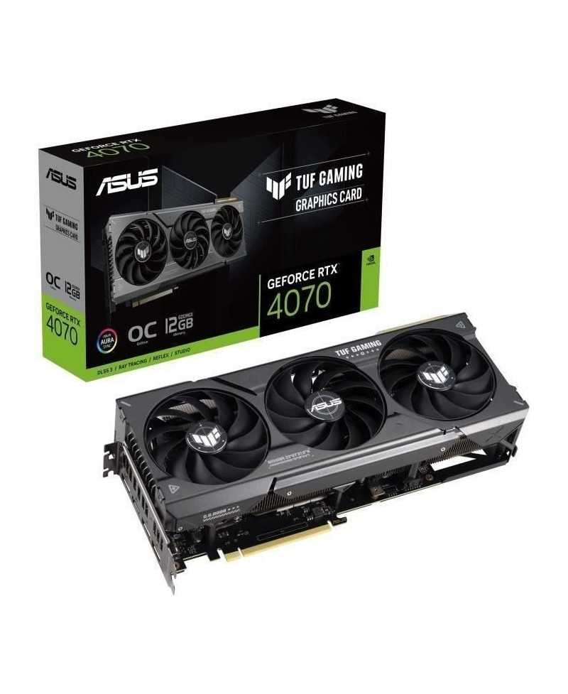 ASUS - Carte Graphique - TUF-RTX4070-O12G-GAMING