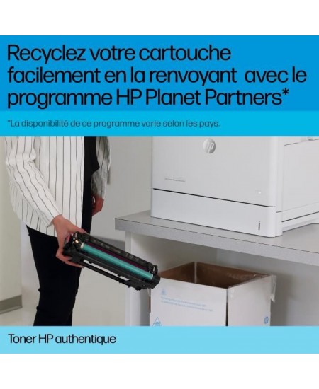 Recharge de toner noir HP 143A Neverstop authentique (W1143A) pour HP Neverstop 1000/1200 series