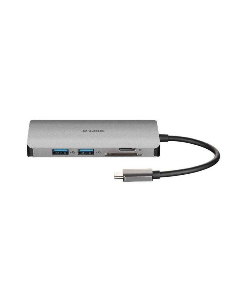 Station d'accueil - D-LINK - DUB-M810 - USB-C / Thunderbolt 3 - HDMI - 1GbE