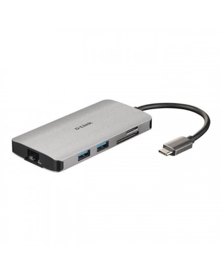 Station d'accueil - D-LINK - DUB-M810 - USB-C / Thunderbolt 3 - HDMI - 1GbE