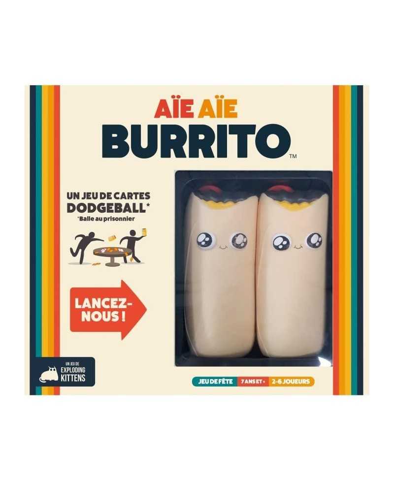 Jeu de société - ASMODEE - Aie Aie Burrito (Edition 2022) - Ambiance - 3 a 6 joueurs