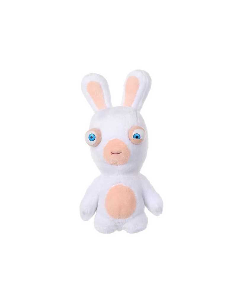 Peluche Lapins Crétins Bean - GIPSY TOYS - Bouche Fermée, 18 cm