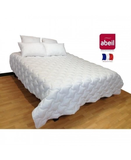 ABEIL Couette chaude Douceur Absolue 200x200 cm blanc