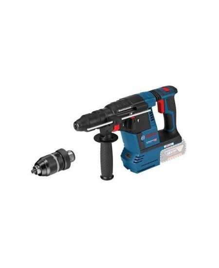 Perforateur Bosch Professional GBH 18V-26 F sans batterie - Force de frappe de 2,6 J - 0611910000