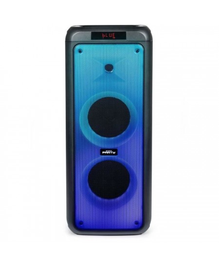 Enceinte Bluetooth Bigben Party - Taille XL - Aux-in - USB - 600 W - Noir