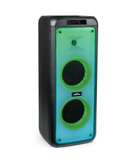 Enceinte Bluetooth Bigben Party - Taille XL - Aux-in - USB - 600 W - Noir