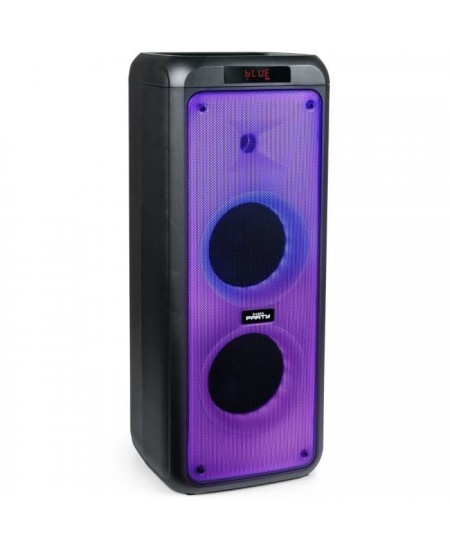 Enceinte Bluetooth Bigben Party - Taille XL - Aux-in - USB - 600 W - Noir