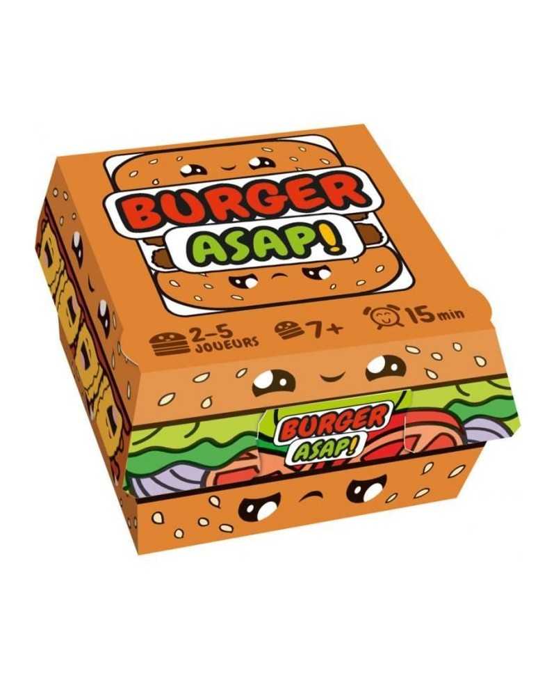 Burger ASAP - Asmodee - Jeu de rapidité - Des 7ans